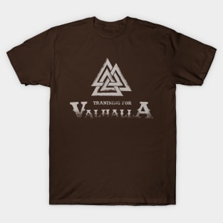 Training for Valhalla, preparing to enter the great halls! T-Shirt